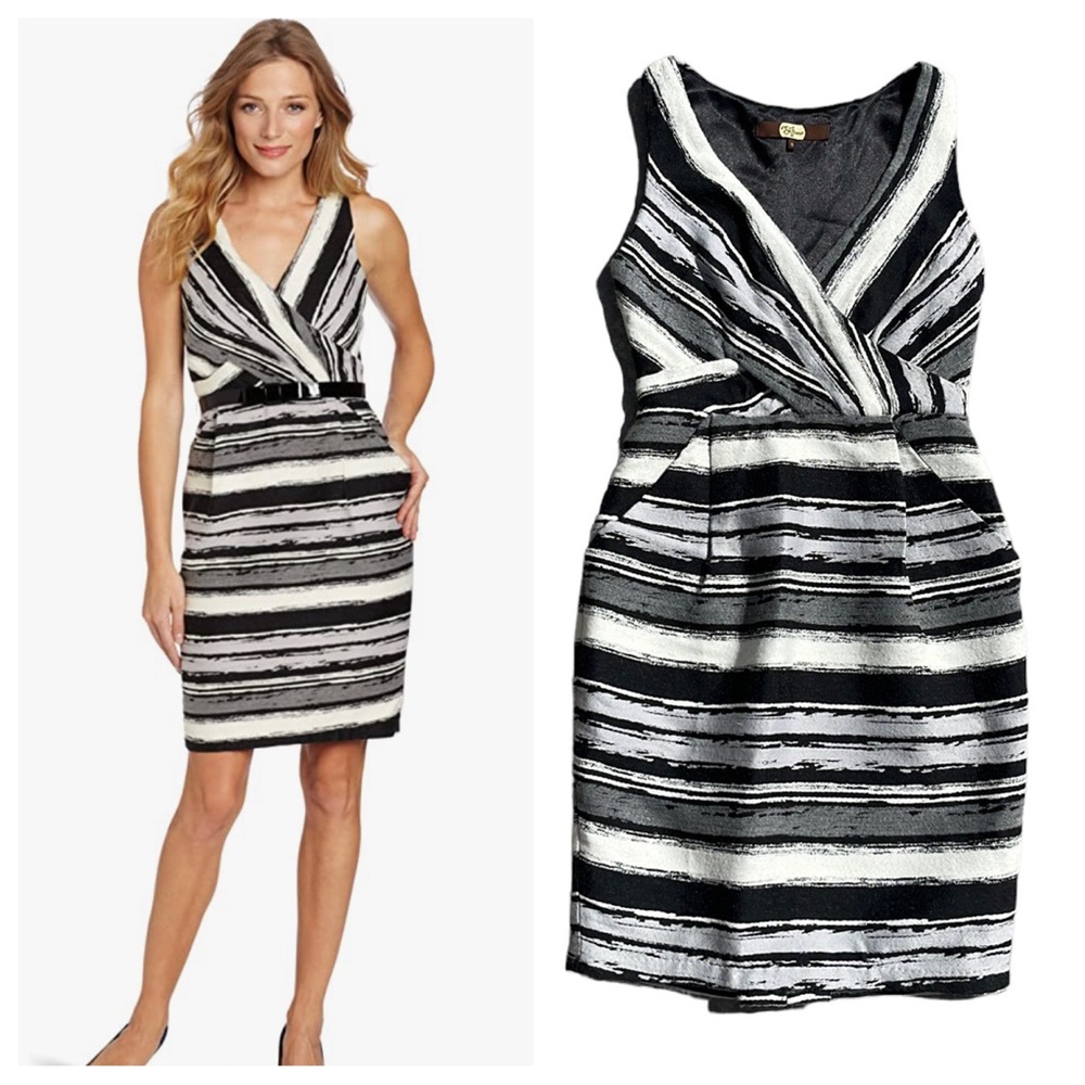 Eva Franco wool Raquel dress with pockets